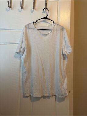All Saints Men's Short Sleeve Crew T-Shirt in White